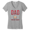 dad pancake maker Women's V-Neck T-Shirt