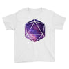 d20 galaxy Youth Tee
