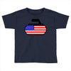 usa curling Toddler T-shirt