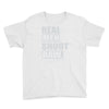 real men shoot raw Youth Tee