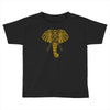 tribal print elephant geometric gold animals cool Toddler T-shirt