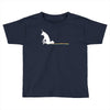 unicorn scooting on the floor Toddler T-shirt