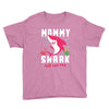 mommy shark doo doo doo family matching Youth Tee