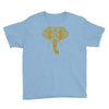 tribal print elephant geometric gold animals cool Youth Tee