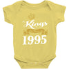 kings are born in 1995 Baby Onesie