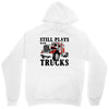 still plays with trucks family matching Unisex Hoodie