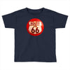 route 66 sign distressed, ideal birthday gift or present Toddler T-shirt