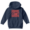 straight outta kindergarten Youth Hoodie