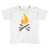 camp &amp; bonfire Toddler T-shirt