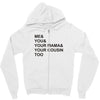 me &amp; you Zipper Hoodie