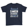 stomach cancer awaneress i wear periwinkle for someone special to me Youth Tee