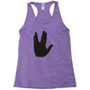 llap live long and proper Racerback Tank