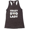 Crazy Dog Lady Racerback Tank