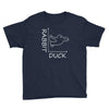 rabbit duck white Youth Tee