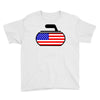 usa curling Youth Tee