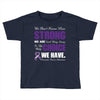 we don't know how strong we are until being strong is the only choice Toddler T-shirt