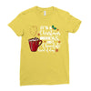 it's a christmas movies and hot chocolate kind of day Ladies Fitted T-Shirt