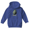 hand grenade military army Youth Hoodie