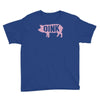 pig oink funny Youth Tee