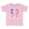 stand for the flag kneel for the cross Toddler T-shirt