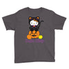 kitty halloween Youth Tee