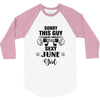 sorry this guy is already taken by a super sexy  june girl 3/4 Sleeve Shirt