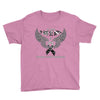 my hero is now my angel stomach cancer awreness Youth Tee
