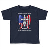 stand for the flag kneel for the cross Toddler T-shirt