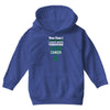 you can't scare or beat me i have been through liver cancer Youth Hoodie