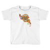 women's sugar skull purple Toddler T-shirt