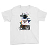 who loves miniatur schnauzer Youth Tee