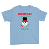 christmas baking team crew snowman Youth Tee