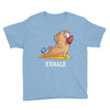 yoga pug exhale Youth Tee