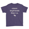 more boyfriends than ts Youth Tee