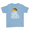This Girl Loves Tacos Youth Tee