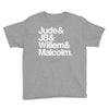 a litle life book white logo Youth Tee