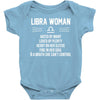Libra Woman Baby Onesie