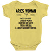 Aries Woman Baby Onesie