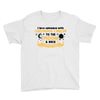 I Love Someone With Childhood Cancer To The Moon And Back To Infinity Youth Tee
