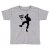 fortnite take the L black logo Toddler T-shirt