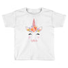 birthday unicorn family series sister Toddler T-shirt