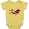 Red Sparrow Baby Onesie