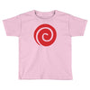 uzumaki clan symbol crest   otaku cosplay anime fan naruto gift expo t Toddler T-shirt