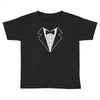 tuxedo fancy dress funny Toddler T-shirt