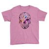 Colorful Skull Youth Tee