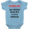 December Girls Baby Onesie