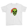 santa clous skeleton Youth Tee