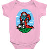 little mummra after a rough day Baby Onesie