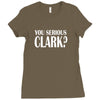 you serious Ladies Fitted T-Shirt