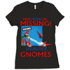 Sherlock Gnomes Ladies Fitted T-Shirt